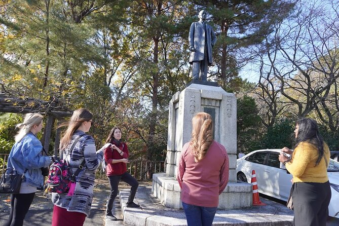 Birth of Takasakis White Robed Kannon Statue Guided Tour - Key Takeaways