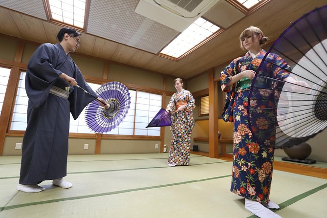 Japanese Dance Experience in Yokohama - Inclusions: Kimono and Props Rental