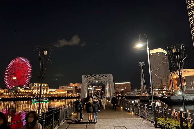 1.5 Hours Night View Walking Tour in Minatomirai - Booking Options