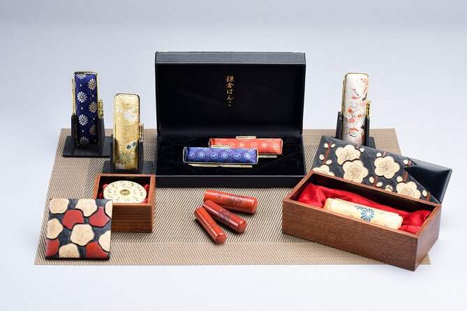 Your Own HANKO Name Seal Activity in Kamakura. - Choosing Your Custom Seal Style