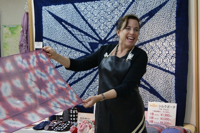 Itajime Shibori Scarf Class - Cultural Learning Experience