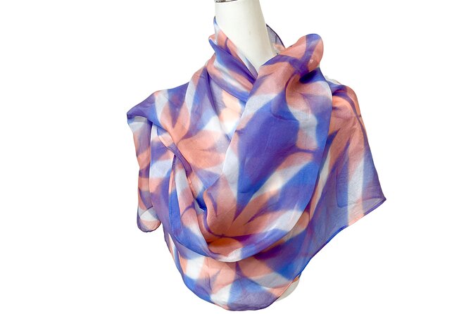 Itajime Shibori Scarf Class - Take-Home Souvenir