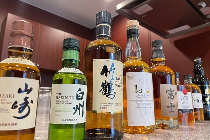 10 Japanese Whisky Tasting With Yamazaki, Hakushu and Taketsuru - Tasting Experience