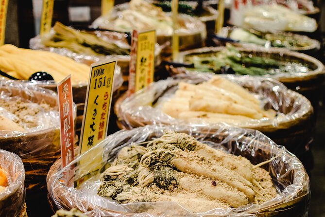 Private Walking Tour Nishiki Market Kyoto Culinary Treasures - Inclusions