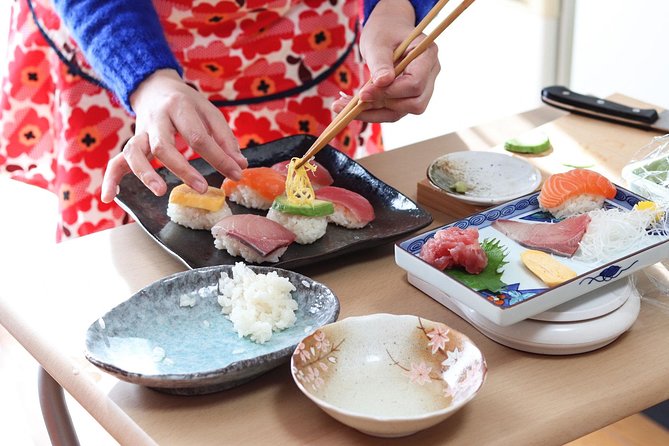 Sushi or Obanzai Cooking and Matcha With a Kyoto Native in Her Home - Just The Basics