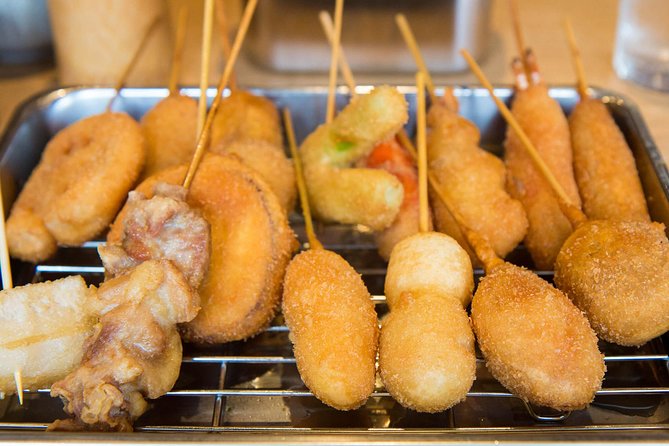 Retro Osaka Street Food Tour: Shinsekai - Food Stops