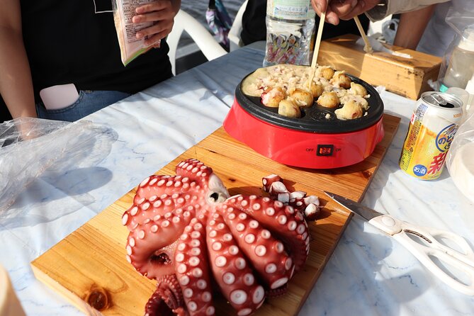 Takoyaki Cooking Experience in Osaka Bay by Cruise - Group Size and Restrictions