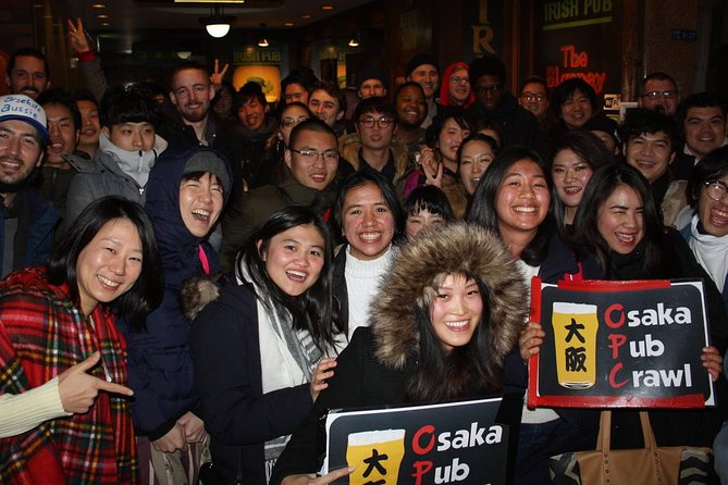 Osaka Pub Crawl and Nightlife Tour - Meeting and End Point