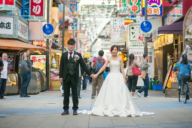 Half Day Private Couple Photography Experience in Osaka - Meeting Point and Logistics