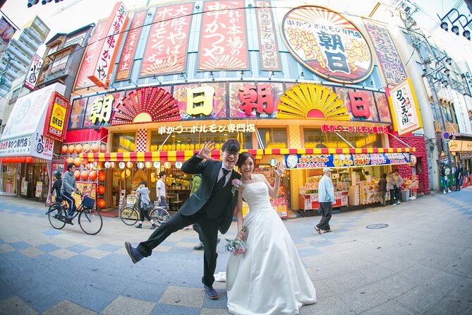 Half Day Private Couple Photography Experience in Osaka - Frequently Asked Questions