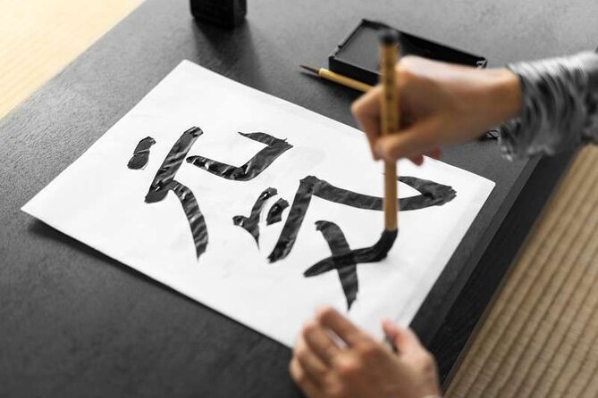 Calligraphy Workshop in Namba - Meeting and Pickup Details