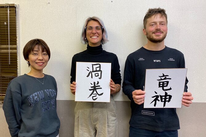 Calligraphy Workshop in Namba - Expectations and Accessibility