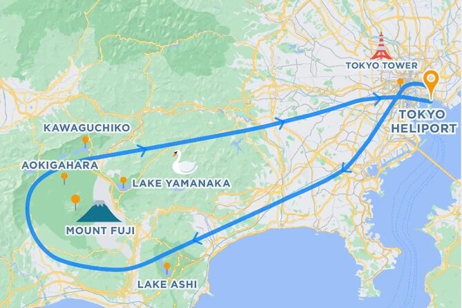 [120minutes 5pax] Tokyo-Mt.Fuji Tour:Mt Fuji Helicopter Tour - Accessibility Information