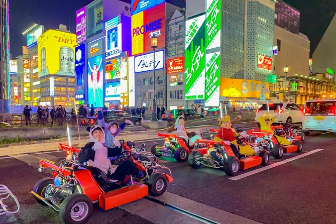 Street Osaka Gokart Tour With Funny Costume Rental - Frequently Asked Questions