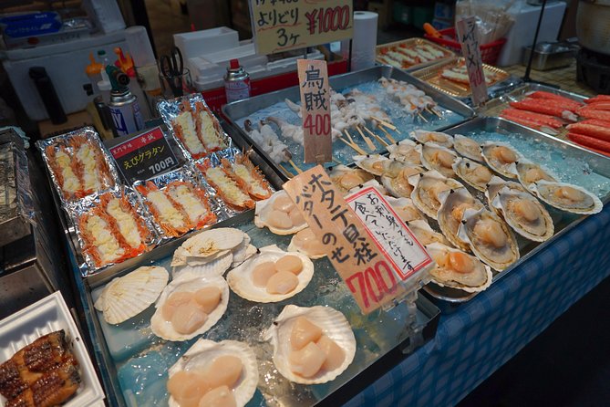 kuromon-market-food-walking-tour-in-osaka-tour-highlights