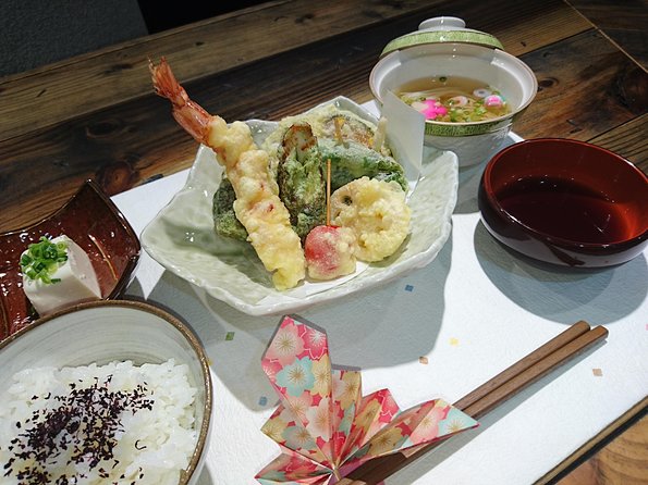 Enjoy Artistic TEMPURA Cooking Class - Menu Highlights