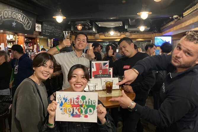 Japanese Speaking Experience With the Pub Locals in Shibuya City. - Important Information