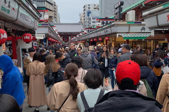 Tokyo Walking Tour 6 Hours (Tsukuji Fish Market, Asakusa, Ginza, Imperial Palace - Asakusa Cultural Experience