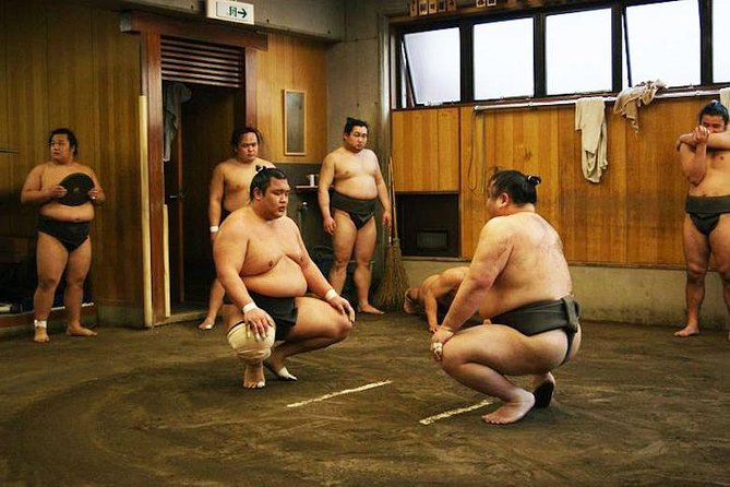 Watch Sumo Morning Practice at Stable in Tokyo - Additional Info