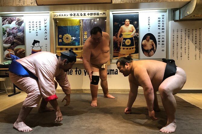 Challenge Sumo Wrestlers and Enjoy Meal - Logistics and Tour Details