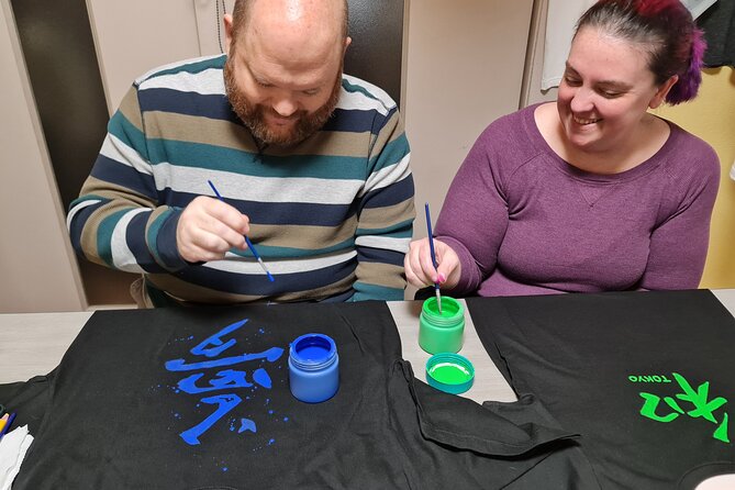 Calligraphy on T-Shirt and Lantern in Sumida - Cancellation Policy