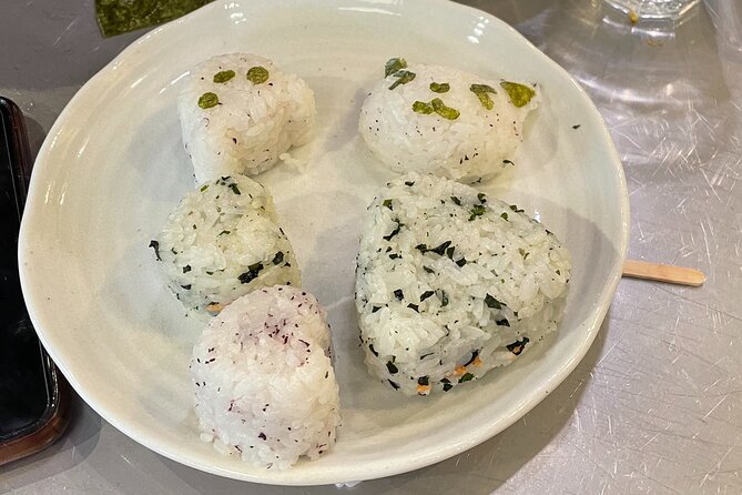 Do It Yourself Lunch With Local Dish & Riceball Making in YANAKA - Menu Highlights