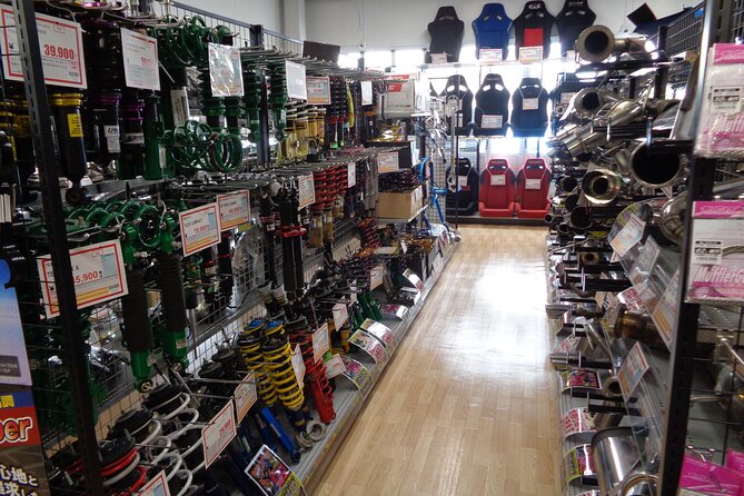 UP Garage Japan Auto Parts Private Tour - Pickup Options and Locations