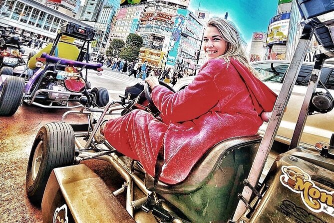 90 Min Tokyo Go-Kart: Shibuya Crossing and Tokyo Tower *Idp Must* - Meeting and End Points