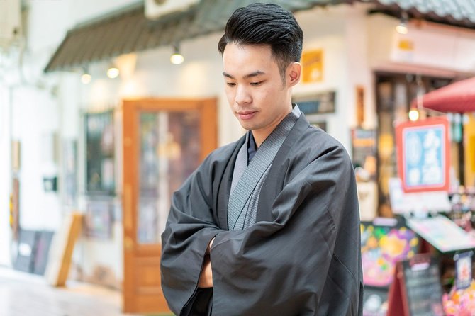 Male Kimono Plan - Dressing Process by Professional