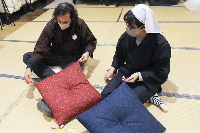 Lets Make a Zabuton Try Cotton Stuffing With Futon Craftsman - Safety Precautions