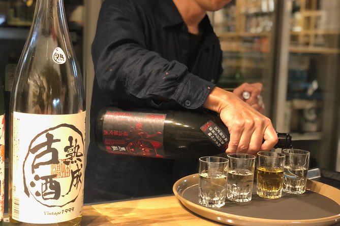 Luxury Tokyo Sake, Cocktail, Whisky and Pairing Tour - Alcoholic Beverages Offered