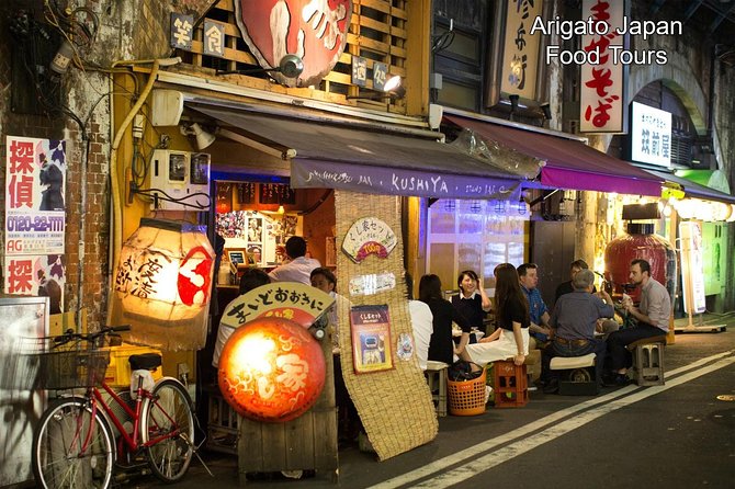 Evening Tokyo Walking Food Tour of Shimbashi - Cancellation Policy