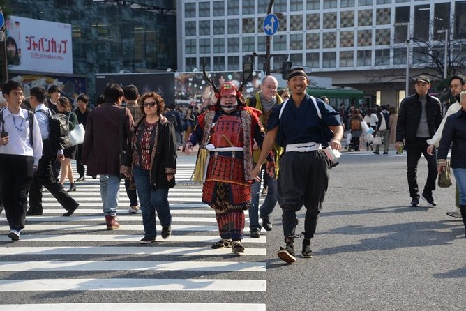 Samurai Photo Shooting at Street in Shibuya - Location