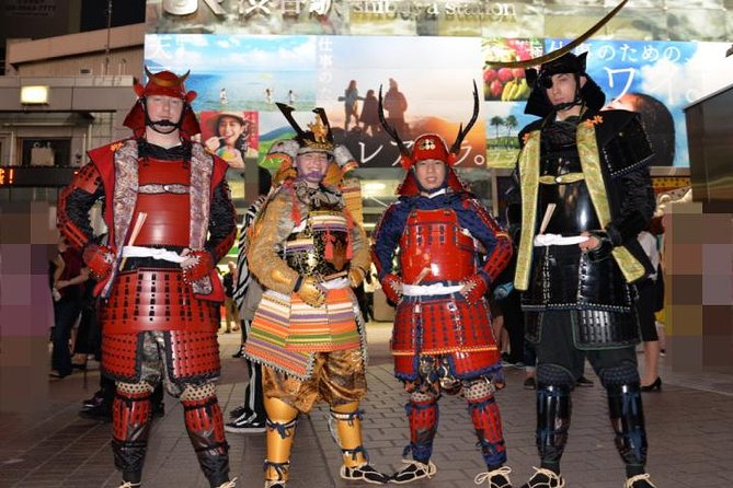 Samurai Photo Shooting at Street in Shibuya - Minimum Age Requirement