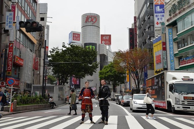 Samurai Photo Shooting at Street in Shibuya - Directions