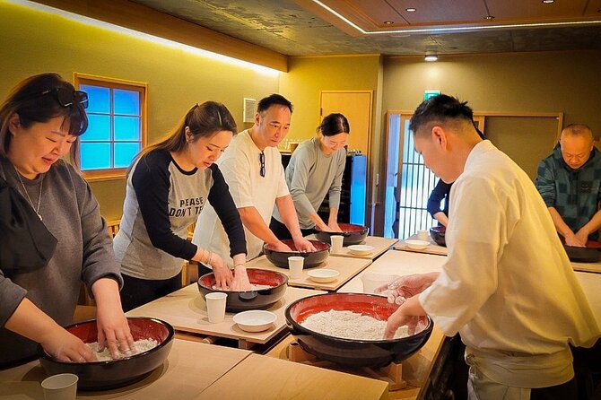 Soba Making Experience With Optional Sushi Lunch Course - Key Takeaways