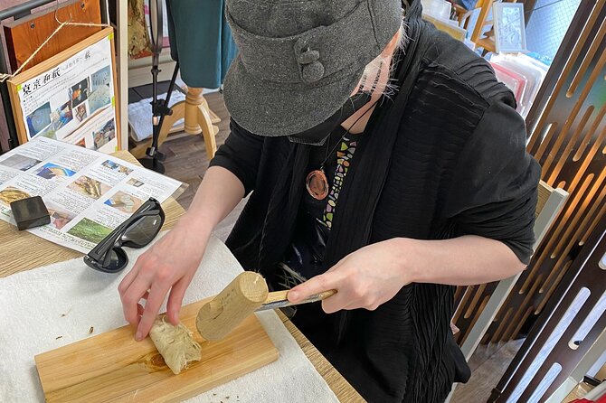 Authentic Handmade Washi Paper Making Workshop in Ueno - Additional Workshop Info