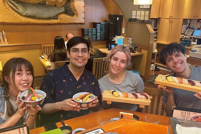 Tsukiji Market Eating Tour, Authentic Sushi & Sake Comparison - Authentic Sushi Experience