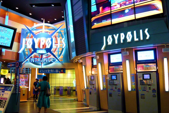 Tokyo SEGA Joypolis Passport in Japan - Confirmation and Accessibility