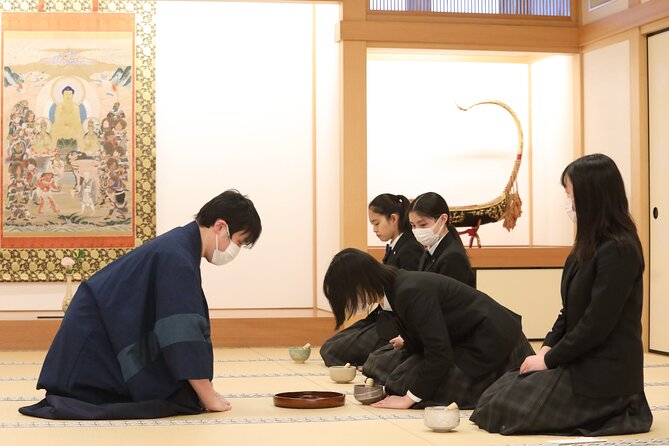 Group Charter Japanese Traditional Tea Ceremony in Minato - End Point and Itinerary