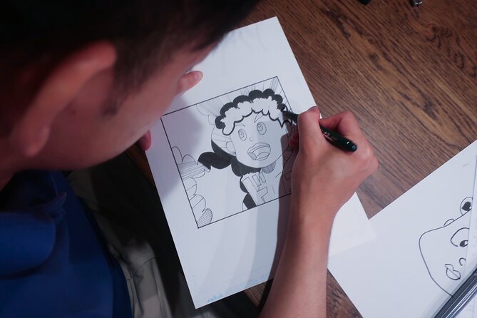 Tokyo Manga Drawing Lesson Guided by Pro - No Skills Required - Booking and Cancellation Policy