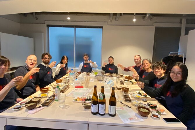 Sushi Making and Sake Tasting Experience - Booking Details