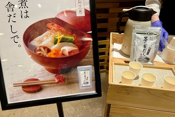 Dashi Drinking and Shopping Tour at Nihonbashi - Accessibility Information