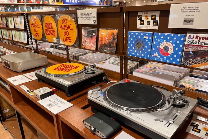 Record Tour of Hits From Around the World in Shibuya - Shopping Experience