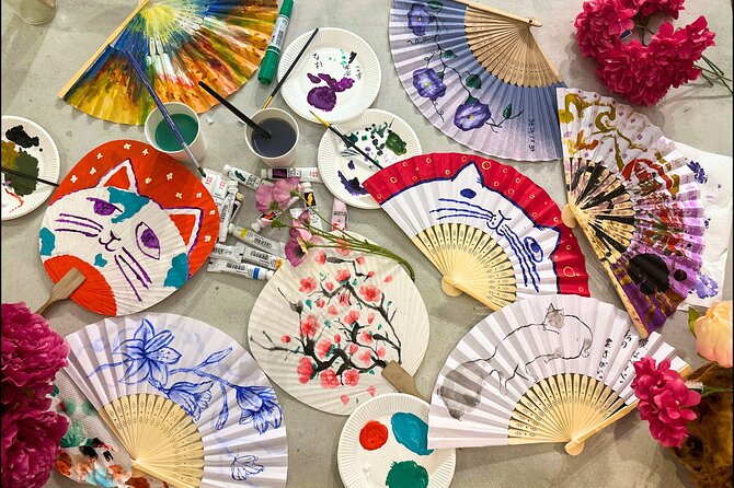 Japanese Fan Painting Workshop ~ in a Retired Tokyo Flower Shop - Workshop Location