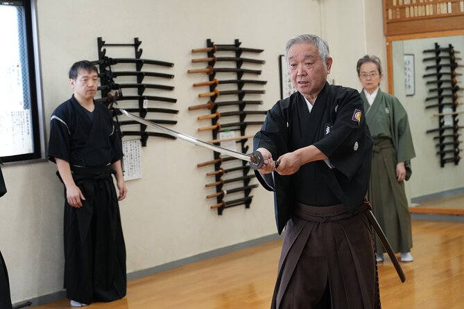 Samurai Experience in Tokyo: Sword Training and Edo Indigo Dyeing - Schedule Information