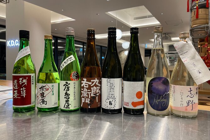 Craft Sake Flight to Explore Food Pairing - Craft Sake Selection