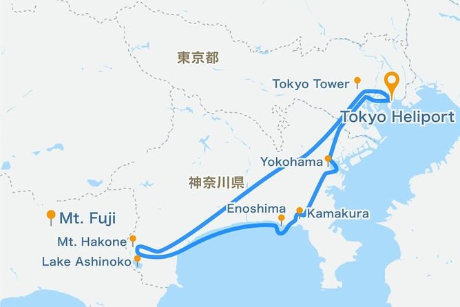 [90 Min] Tokaido Tour: Tokyo to Mt. Fuji Helicopter Tour - Price and Confirmation Details