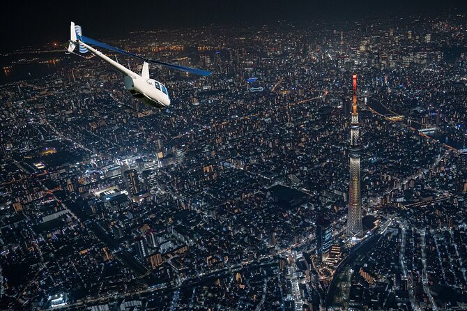 [22 Min]Tokyo City Lights Helicopter Tour : Skytree+Asakusa - Tour Highlights