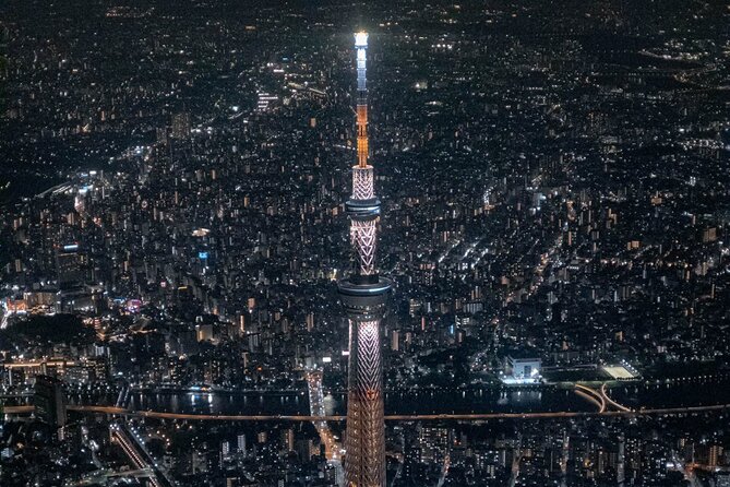 [22 Min]Tokyo City Lights Helicopter Tour : Skytree+Asakusa - Pricing and Reservation Information